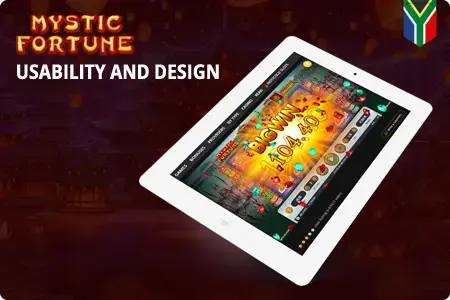 Usability and Design of Mystic Fortune on 10bet