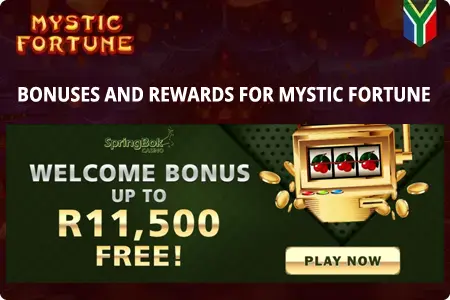 Bonuses and Rewards for Mystic Fortune Players