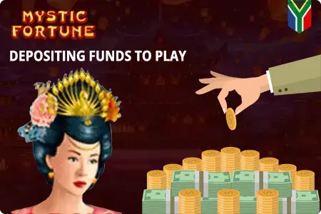 Depositing Funds to Play Mystic Fortune